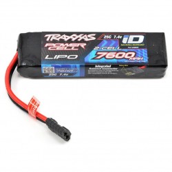 TRX2869X BATERIA TRAXXAS 7600MAH 7.4V 2S 25C CONECTOR ID - Imagen 2