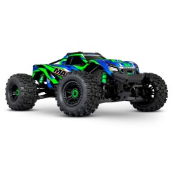 TRAXXAS WIDE MAXX 4S BRUSHLESS TSM MONSTER TRUCK 1/10 RTR VERDETRX89086-4G RCPROGRANADA.COM - Imagen 1