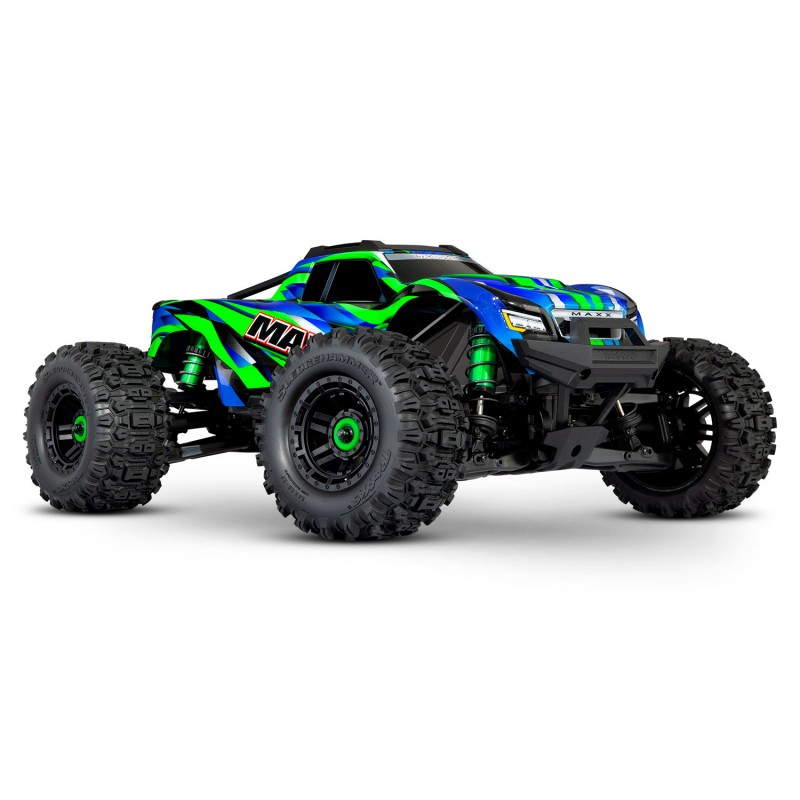 TRAXXAS WIDE MAXX 4S BRUSHLESS TSM MONSTER TRUCK 1/10 RTR VERDETRX89086-4G RCPROGRANADA.COM - Imagen 1