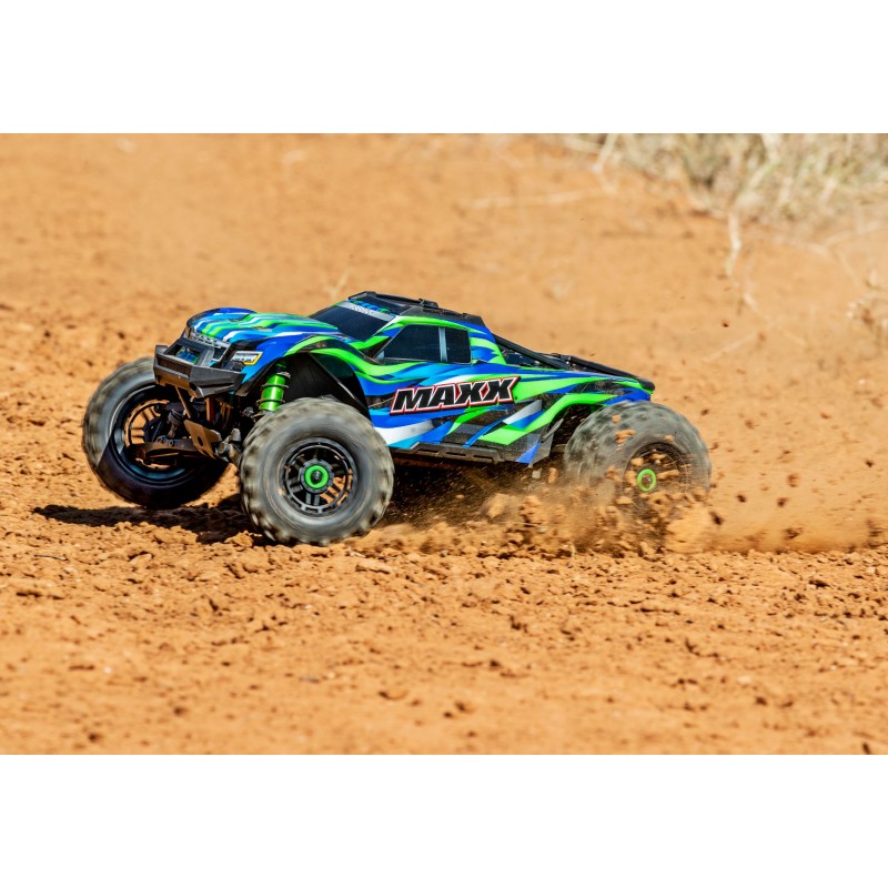 TRAXXAS WIDE MAXX 4S BRUSHLESS TSM MONSTER TRUCK 1/10 RTR VERDETRX89086-4G RCPROGRANADA.COM - Imagen 13