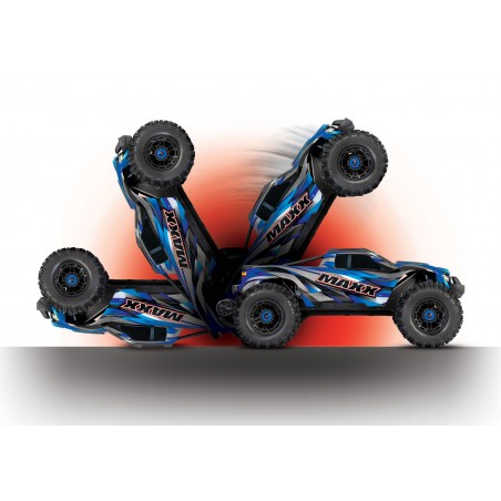 TRAXXAS WIDE MAXX 4S BRUSHLESS TSM MONSTER TRUCK 1/10 RTR ROJO - Imagen 25