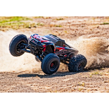 TRX89086-4G TRAXXAS WIDE MAXX 4S BRUSHLESS TSM MONSTER TRUCK 1/10 RTR ROJO - Imagen 30