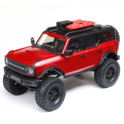 AXI00006T1AXI00006T1AXIAL 1/24 SCX24 2021 Ford Bronco 4WD Camión RTR cepillado, rojo - Imagen 1