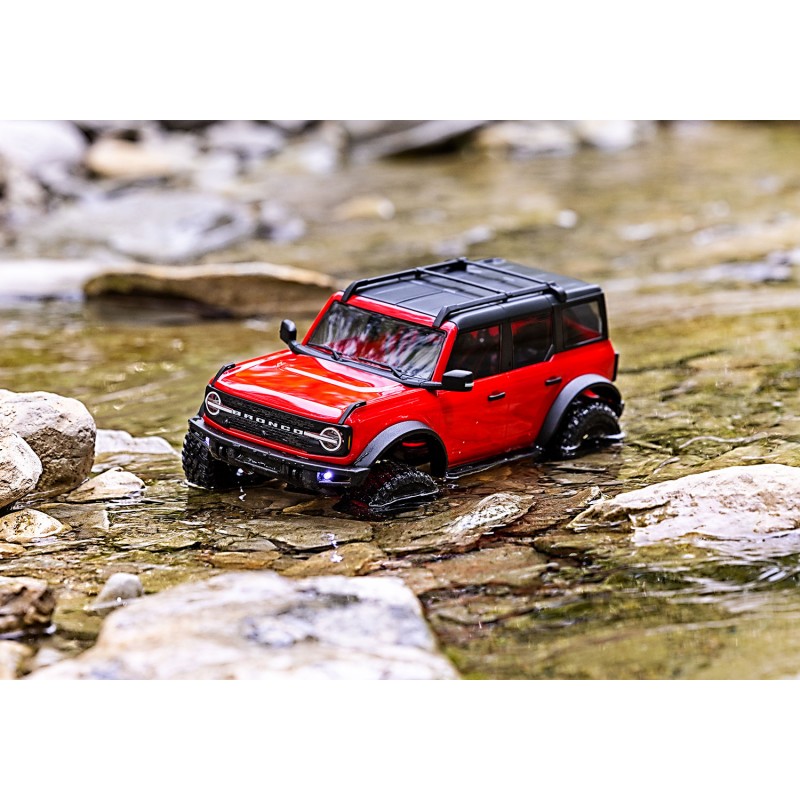 TRAXXAS BRONCO 1/18 TRX-4M Scale and Trail Crawler Ford Bronco 4WD Electric Truck with TQ NEGRO RCPROGRANADA.COM - Imagen 18