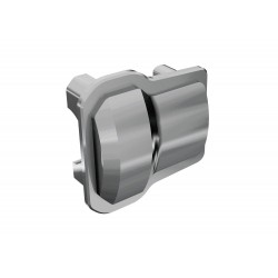 TRX9738-GRIS  Cubierta del eje, delantera o trasera (gris) (2)TRX4-M RCPROGRANADA.COM - Imagen 1