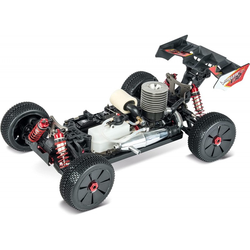 CARSON VIRUS BUGGY 4.0 FORCE V32 5,3CC PRO 1/8 NITRO+KIT ARRANQUE+1 L COMBUSTIBLE+PROTECCIONES RCPROGRANADA - Imagen 10