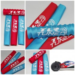 FUNDAS 1/8 PROTECCIONES AMORTIGUADORES DISEÑO TLR TUNED PARA ARRMA TYPHON RCPROGRANADA.COM - Imagen 1