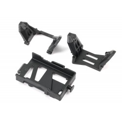 TRX9726 Soportes de choque (delantero y trasero)/bandeja de batería TRX-4M 1/18 - Imagen 1