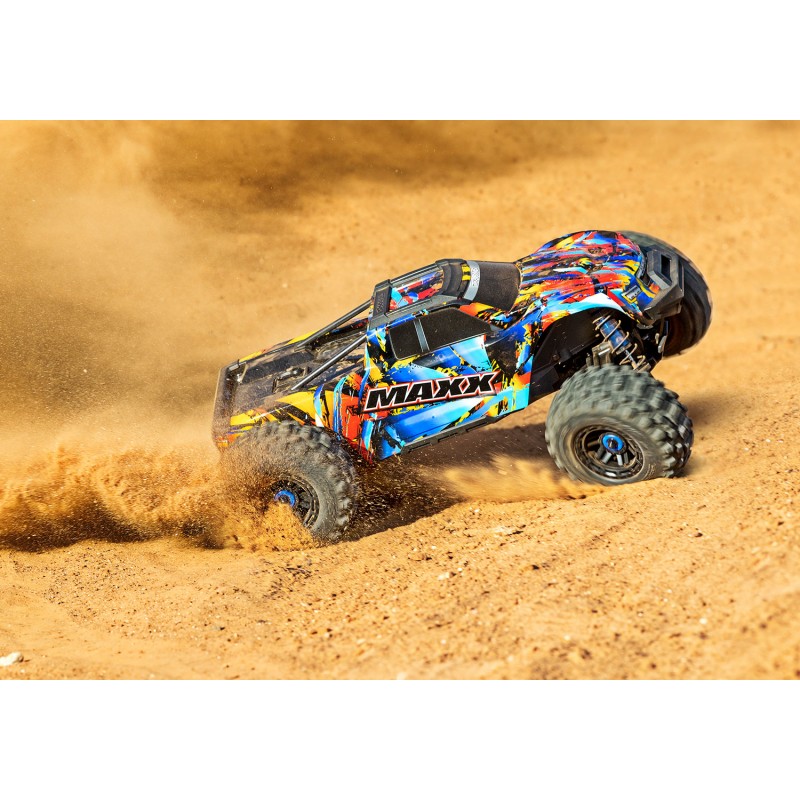 TRAXXAS WIDE MAXX 4S BRUSHLESS TSM MONSTER TRUCK 1/10 RTR ROCK AND ROLL RCPROGRANADA.COM - Imagen 12