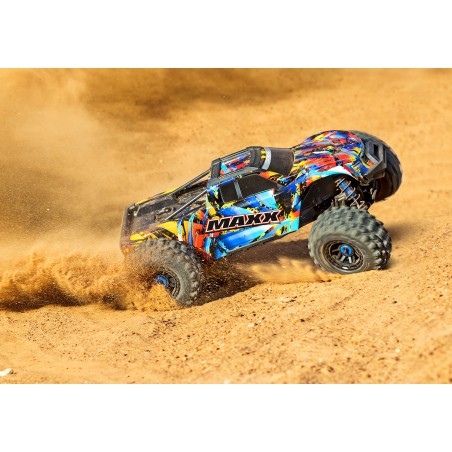 TRAXXAS WIDE MAXX 4S BRUSHLESS TSM MONSTER TRUCK 1/10 RTR ROCK AND ROLL RCPROGRANADA.COM - Imagen 12