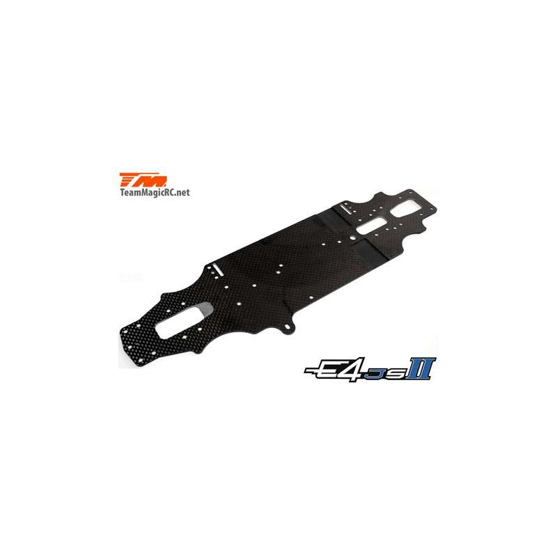 TEAM MAGIC CHASIS KIT E4JS II 1/10 Eléctrico  4WD Touring 2,3 mm de Eco-Grafito TMS507003 RCPROGRANADA.COM - Imagen 3
