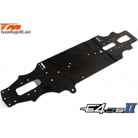 TEAM MAGIC CHASIS KIT E4JS II 1/10 Eléctrico  4WD Touring 2,3 mm de Eco-Grafito TMS507003 RCPROGRANADA.COM - Imagen 3