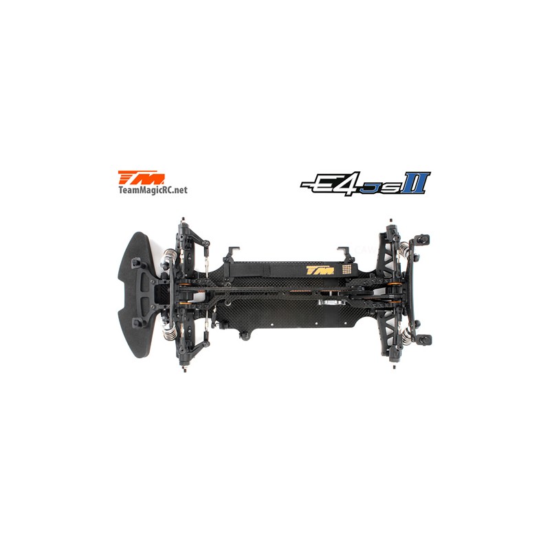 TEAM MAGIC CHASIS KIT E4JS II 1/10 Eléctrico  4WD Touring 2,3 mm de Eco-Grafito TMS507003 RCPROGRANADA.COM - Imagen 4