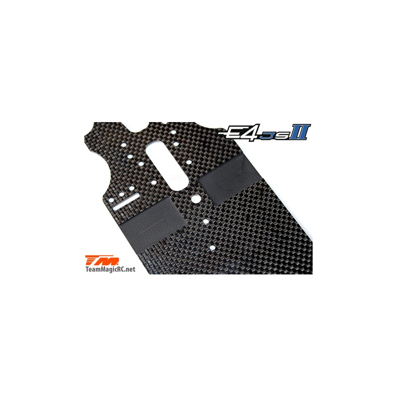TEAM MAGIC CHASIS KIT E4JS II 1/10 Eléctrico  4WD Touring 2,3 mm de Eco-Grafito TMS507003 RCPROGRANADA.COM - Imagen 5