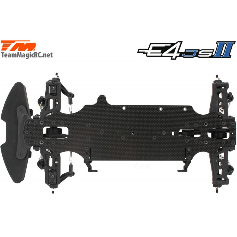 TEAM MAGIC CHASIS KIT E4JS II 1/10 Eléctrico  4WD Touring 2,3 mm de Eco-Grafito TMS507003 RCPROGRANADA.COM - Imagen 7