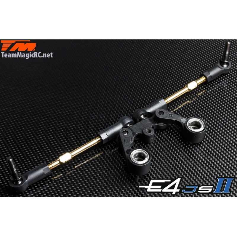 TEAM MAGIC CHASIS KIT E4JS II 1/10 Eléctrico  4WD Touring 2,3 mm de Eco-Grafito - Imagen 12