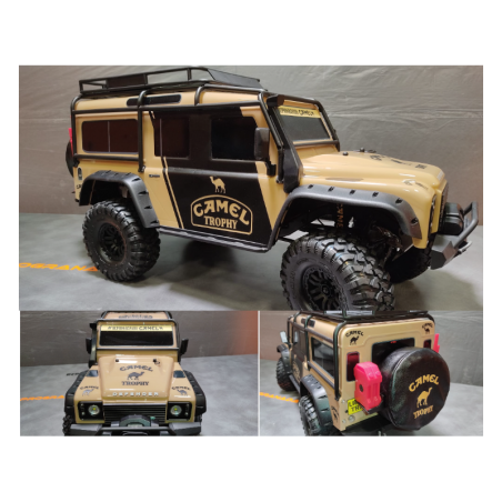 EDICION CAMEL TROPHY TRX4 LAND ROVER DEFENDER SAND 4WD 1/10 SCALE & TRAIL CRAWLER - Imagen 4