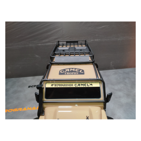 EDICION CAMEL TROPHY TRX4 LAND ROVER DEFENDER SAND 4WD 1/10 SCALE & TRAIL CRAWLER - Imagen 8