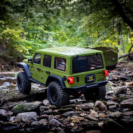 PACK AXIAL 1/6 SCX6 Jeep JLU Wrangler 4WD Rock Crawler RTR: Verde+BATERIA LIPO ABSIMA 6200 mAh 11,1v 3S Y CARGADOR RCPLUS INCLUY - Imagen 20