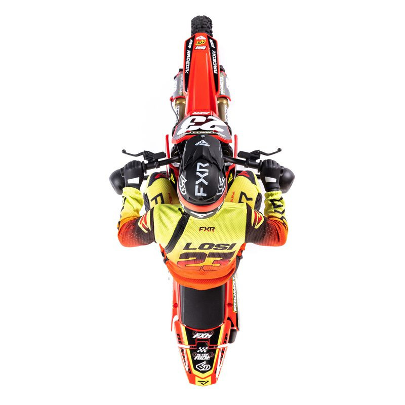 LOSI 1/4 PROMOTO-MX Moto RTR ROJOLOS06000T1 - Imagen 29