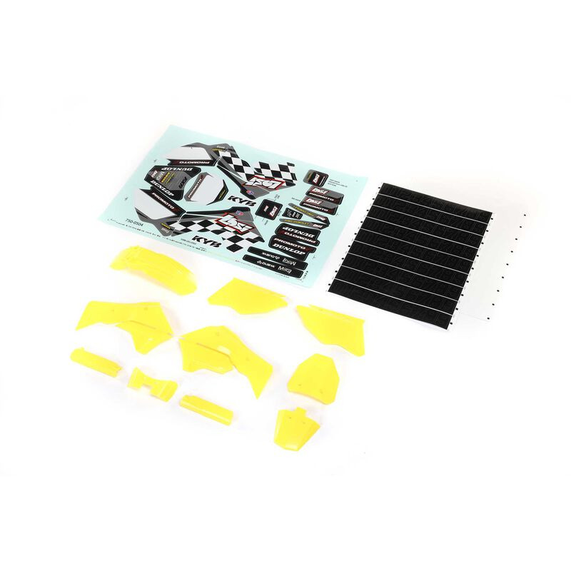 LOS260003 Plásticos AMARILLOS con Wraps: Promoto-MX - Imagen 1