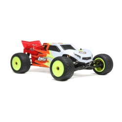 LOSI 1/18 MINI-T 2.0 2WD STADIUM TRUCK BRUSHED  RTR, ROJO/BLANCO RCPROGRANADA.COM - Imagen 2