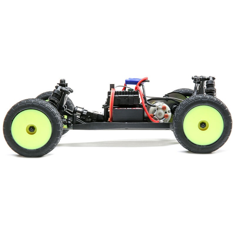 LOSI 1/18 MINI-T 2.0 2WD STADIUM TRUCK RTR, GRIS/NARANJA(INCLUYE BATERIA Y CARGADOR) - Imagen 5