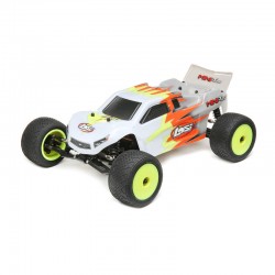 LOSI 1/18 MINI-T 2.0 2WD STADIUM TRUCK RTR, GRIS/NARANJA(INCLUYE BATERIA Y CARGADOR) - Imagen 1