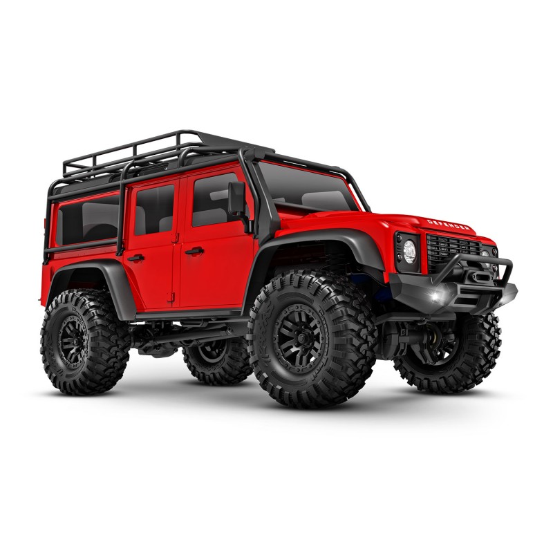 TRAXXAS LAND ROVER DEFENDER 1/18 TRX-4M Scale and Trail Crawler 4WD Electric Truck with TQ ROJO RCPROGRANADA.COM - Imagen 2