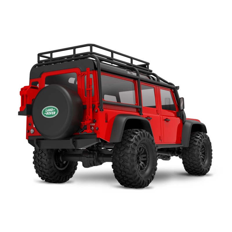 TRAXXAS LAND ROVER DEFENDER 1/18 TRX-4M Scale and Trail Crawler 4WD Electric Truck with TQ ROJO RCPROGRANADA.COM - Imagen 5