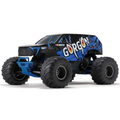 ARRMA 1/10 GORGON 4X2 MEGA 550 MONSTER TRUCK BRUSHED RTR AZUL(NO INCLUYE BATERIA NI CARGADOR) - Imagen 1