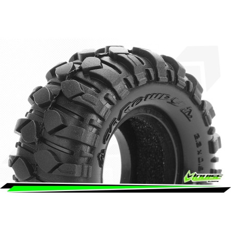RUEDAS CRAWLER CR-ROWDY 1:18/1:24 SÚPER BLANDOS 1.0 2 UNIDADES LR-T3368VI - Imagen 1