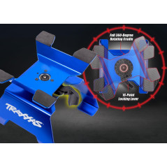TRX8796-BLUE SOPORTE PARA COCHE/CAMIÓN RC, AZUL (MONTADO) - Imagen 2