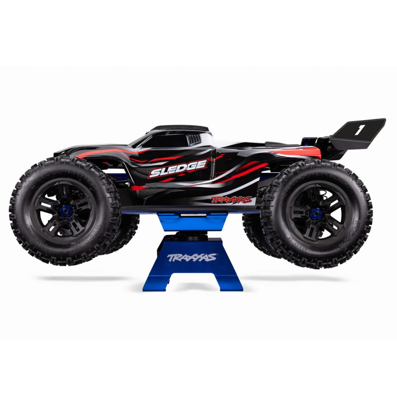 TRX8796-BLUE SOPORTE PARA COCHE/CAMIÓN RC, AZUL (MONTADO) - Imagen 4