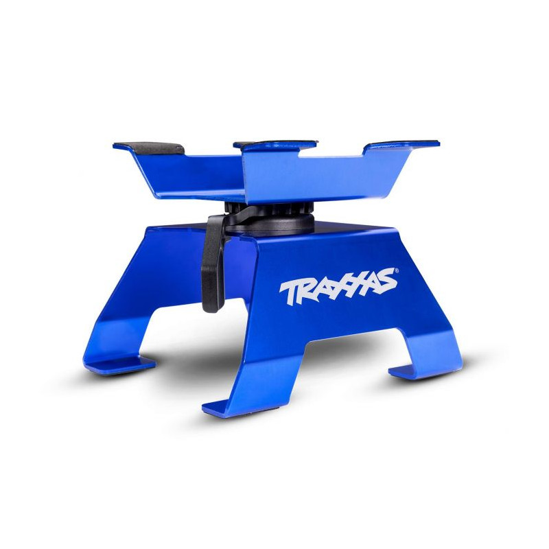 TRX8796-BLUE SOPORTE PARA COCHE/CAMIÓN RC, AZUL (MONTADO) - Imagen 1