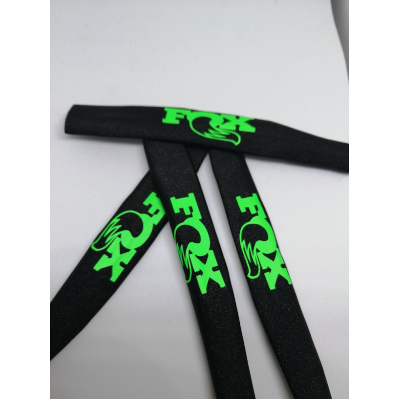 FUNDAS  DE PROTECCION PARA AMORTIGUADORES  1/5NEGRAS,LOGO VERDE FLUOR - Imagen 3