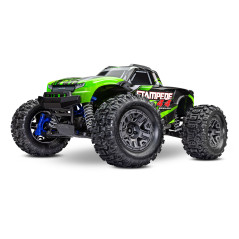 OFERTA MES DE JULIO TRAXXAS STAMPEDE 4X4 BL-2S BRUSHLESS: MONSTER TRUCK 4WD TQ 2.4GHZ ESCALA 1/10+BATERIA Y CARGADOR USB - Imagen 2
