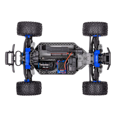 TRAXXAS RUSTLER 4X4 BL-2S BRUSHLESS CAMIÓN ESTADIO 4WD TQ 2.4GHZ ESCALA 1/10 - AZUL - Imagen 7