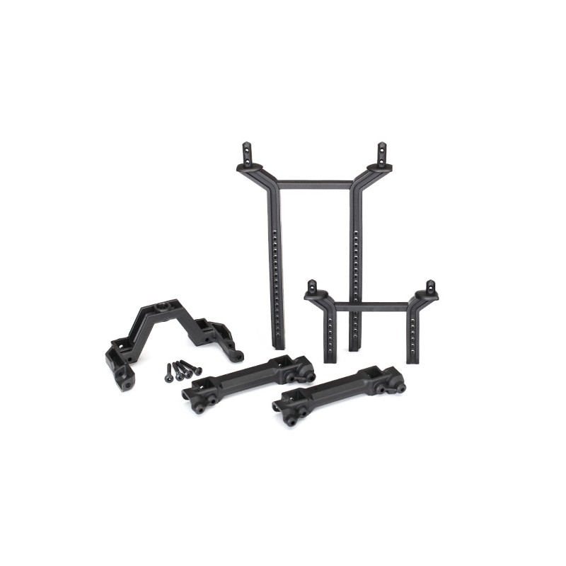 TRX8215 SOPORTES Y POSTES PARA EL CUERPO, DELANTERO Y TRASERO (juego completo) - Imagen 1