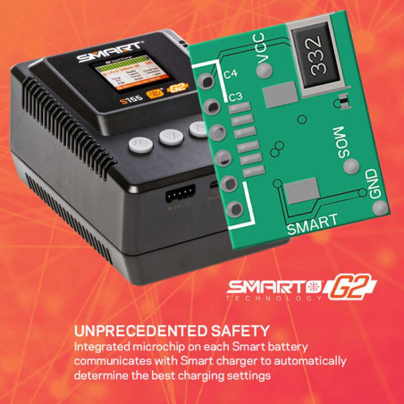 SPEKTRUM Cargador inteligente de CA S155 G2 1x55 W, internacional - Imagen 4