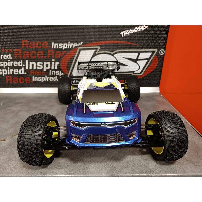 PACK LOSI 1/8 8IGHT-XTE 4WD TRUGGY DE CARRERAS BRUSHLESS CON SENSOR RTR+BATERIA Y CARGADOR RCPLUS(PINTADO+PROTECCIONES LOSI)LOSI - Imagen 3