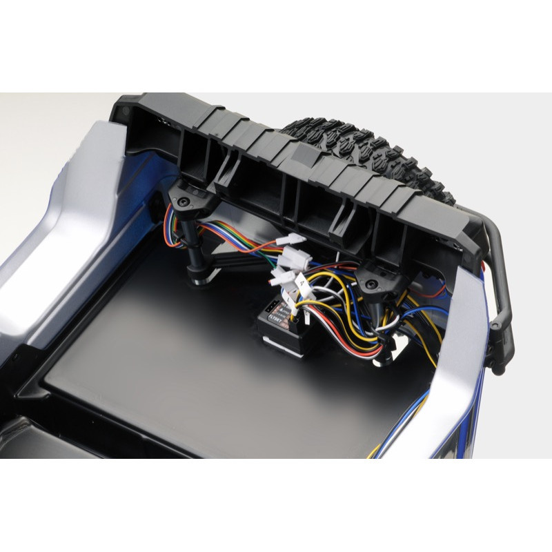 ABSIMA WOLF CRAWLER 1/10 4X4 CR4.4 LUCES LED RTR AZUL - Imagen 21