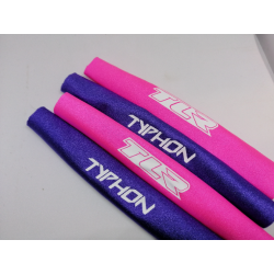 FUNDAS PARA AMORTIGUADORES TYPHON TUNED TLR 1/8 ROSA Y MORADO - Imagen 2