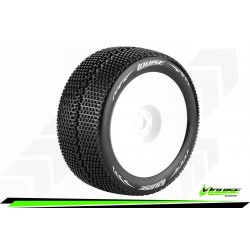LR-T3112SW LOUISE NEUMATICOS TRUGGY 1/8 HEX 17MM RUEDAS BLANCAS(2PIEZAS) - Imagen 1