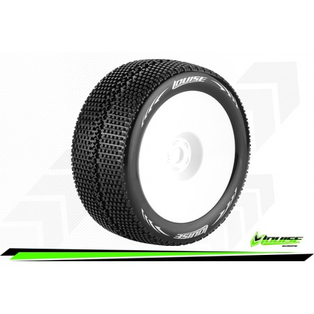 LR-T3112SW LOUISE NEUMATICOS TRUGGY 1/8 HEX 17MM RUEDAS BLANCAS(2PIEZAS) - Imagen 2