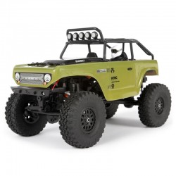 AXI90081T2AXIAL 1/24 SCX24 Deadbolt 4WD Rock Crawler Cepillado RTR, Verde - Imagen 1