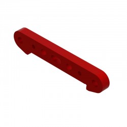 ARA330557 Soporte de suspensión trasera de aluminio, rojo - Imagen 1