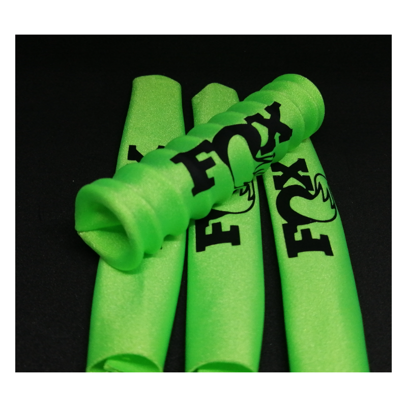 FUNDAS 1/10  PROTECCION AMORTIGUADORES RC 1/10 LICRA VERDE FLUOR CON DISEÑO - Imagen 3